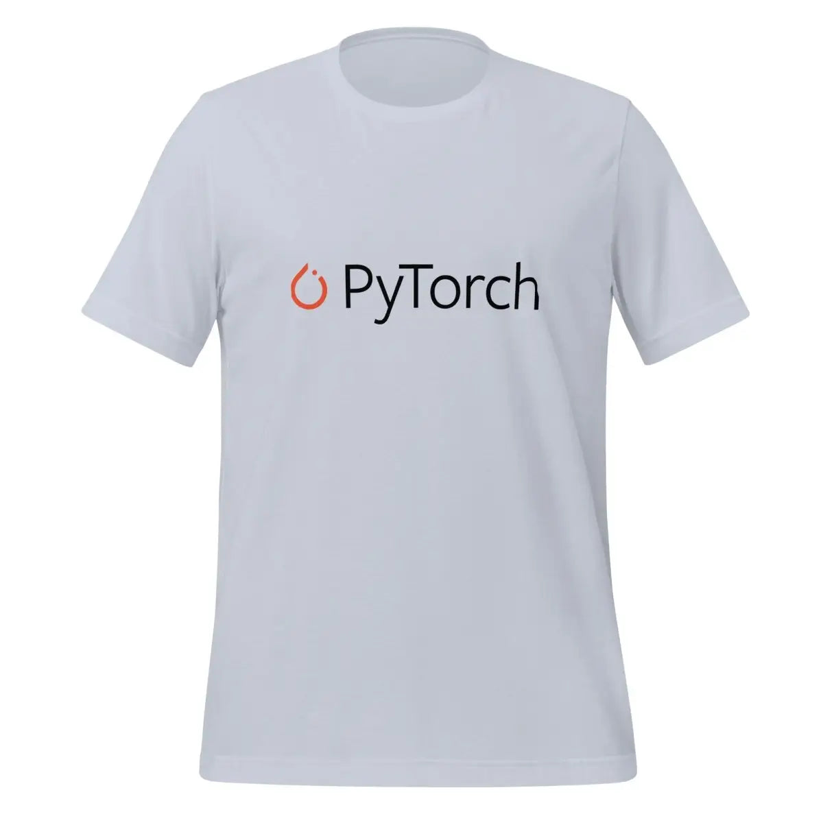 PyTorch Black Logo T-Shirt (unisex) - Light Blue / M