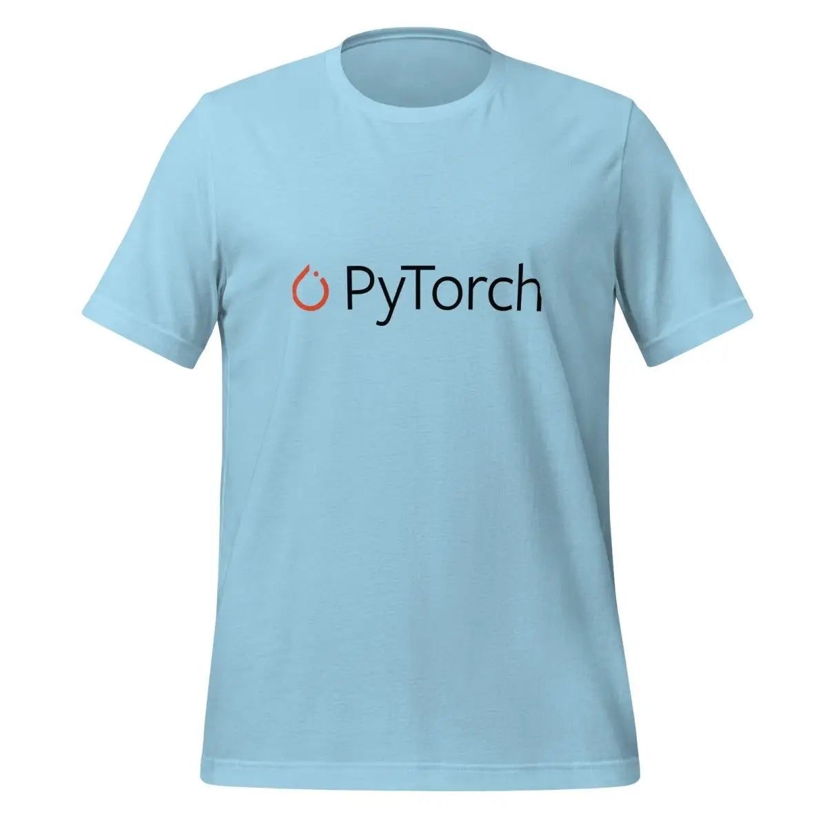 PyTorch Black Logo T-Shirt (unisex) - Ocean Blue / M