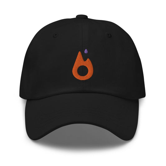 PyTorch Classic Icon Embroidered Cap - Black - AI Store