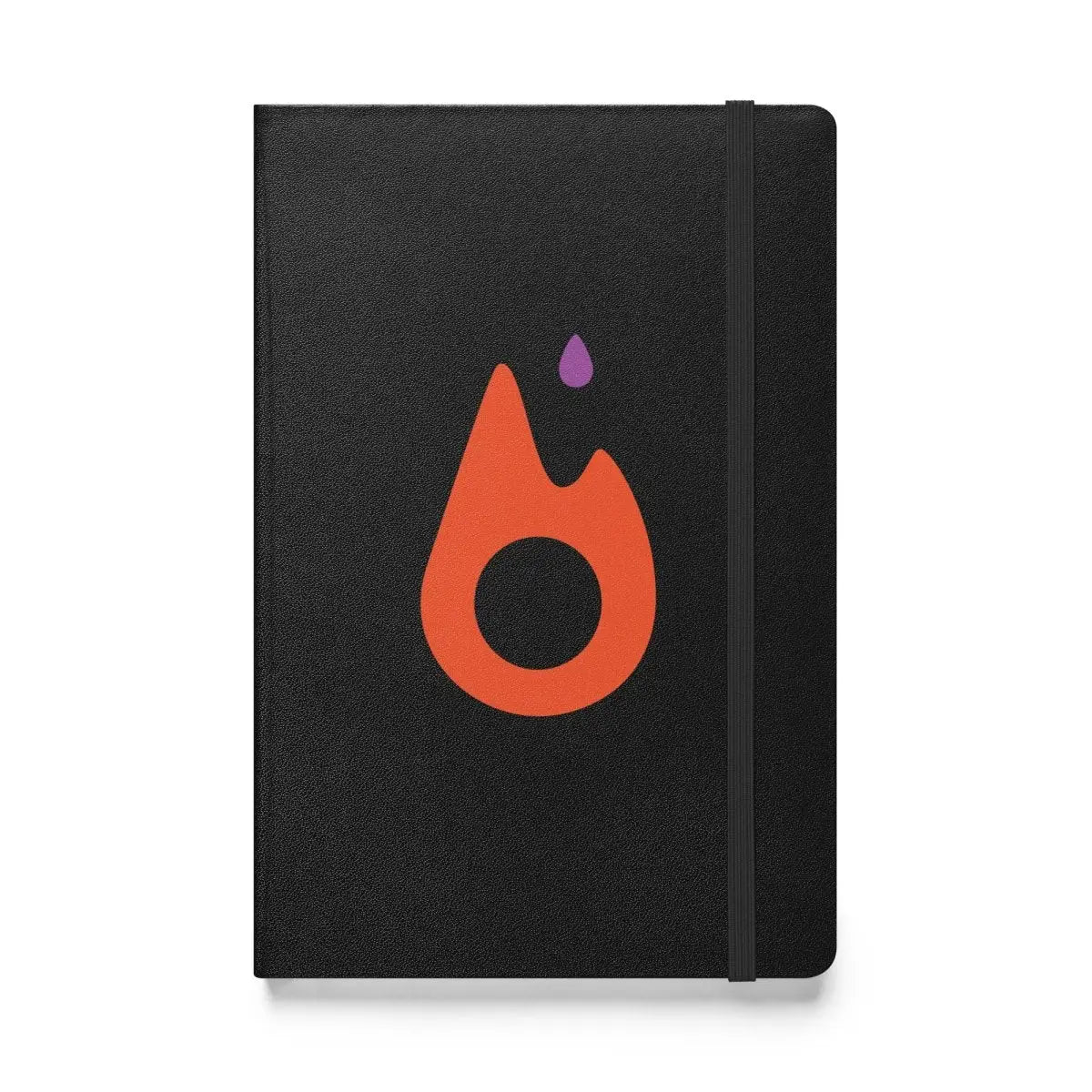 PyTorch Classic Icon Hardcover Bound Notebook - Black