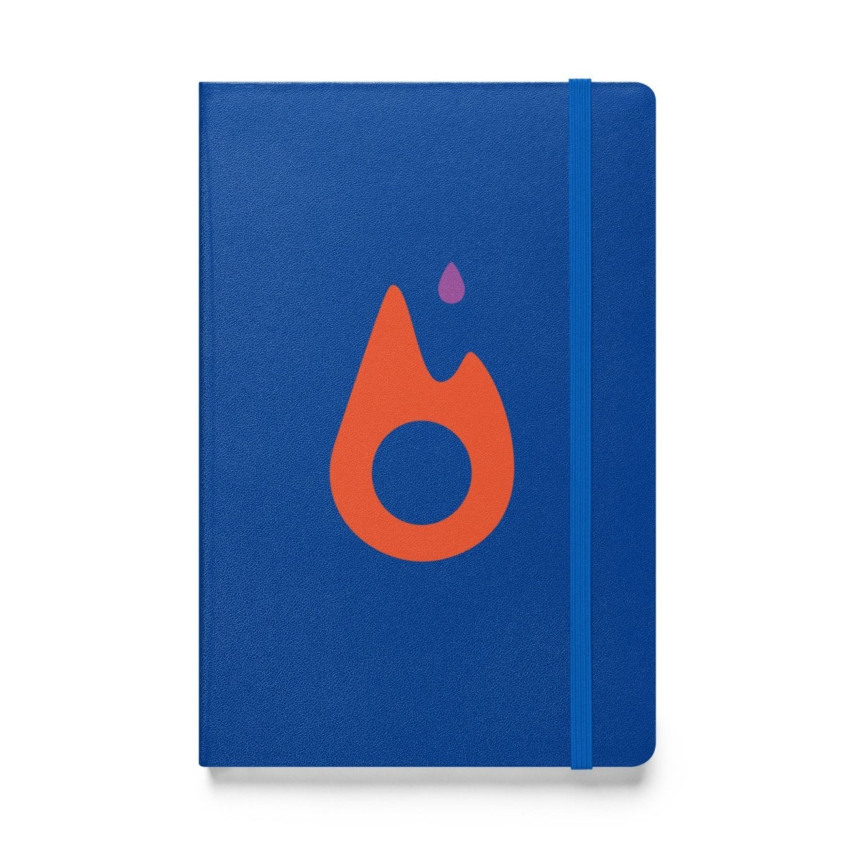 PyTorch Classic Icon Hardcover Bound Notebook - Blue - AI Store