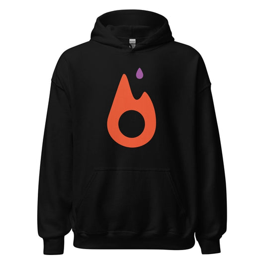 PyTorch Classic Icon Hoodie (unisex) - Black - AI Store