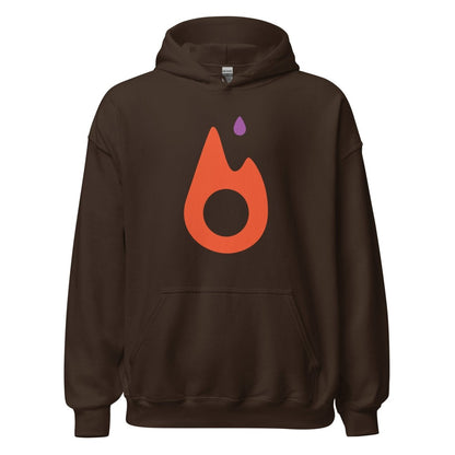 PyTorch Classic Icon Hoodie (unisex) - Dark Chocolate - AI Store