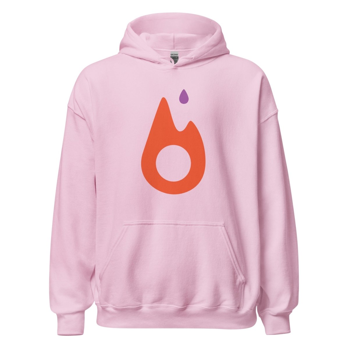 PyTorch Classic Icon Hoodie (unisex) - Light Pink - AI Store