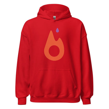 PyTorch Classic Icon Hoodie (unisex) - Red - AI Store