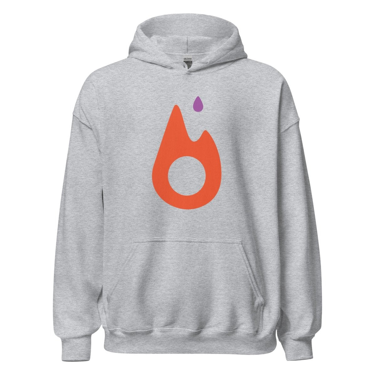 PyTorch Classic Icon Hoodie (unisex) - Sport Grey - AI Store