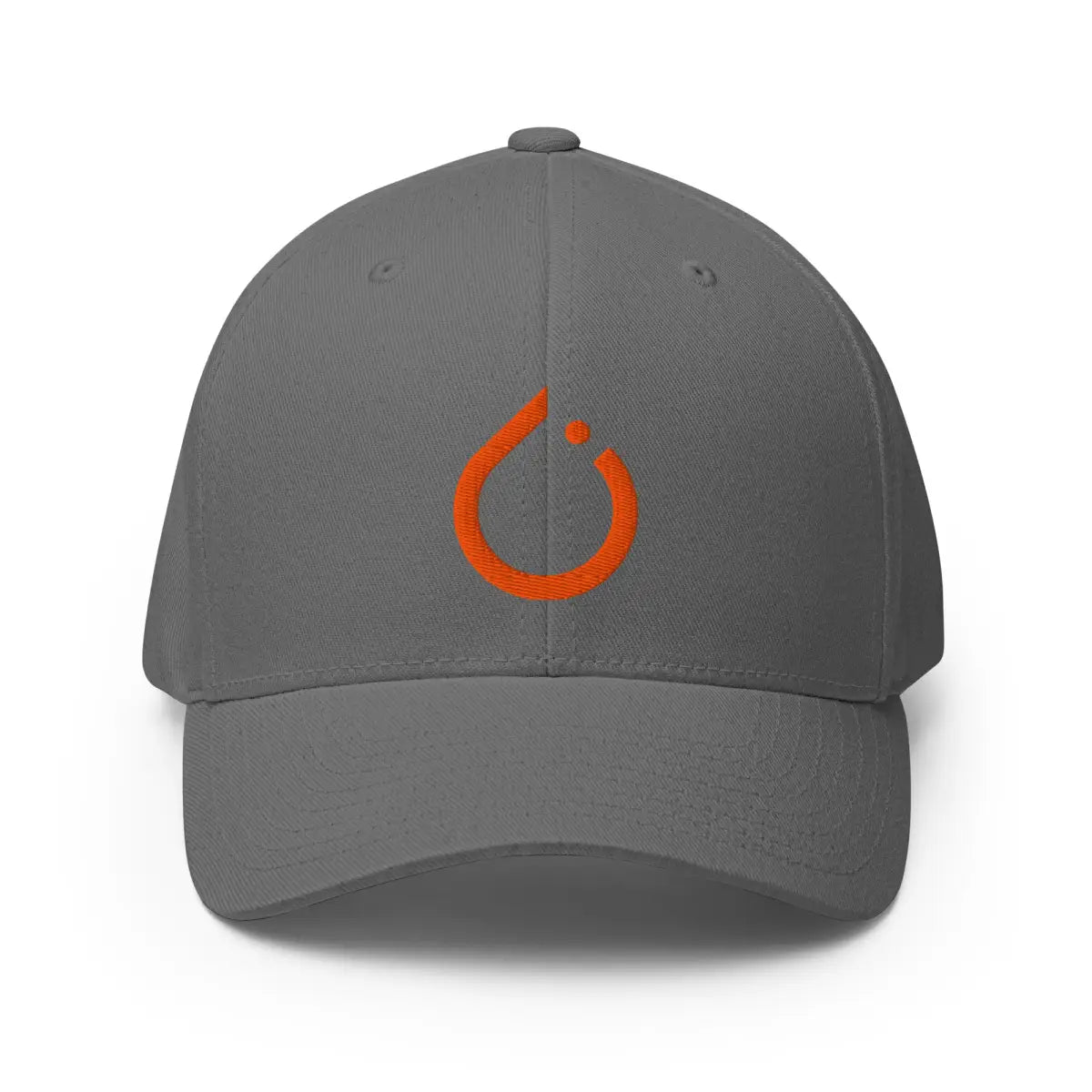 PyTorch Closed-Back Baseball Cap - Grey / S/M