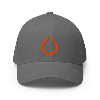 PyTorch Closed-Back Baseball Cap - Grey / S/M