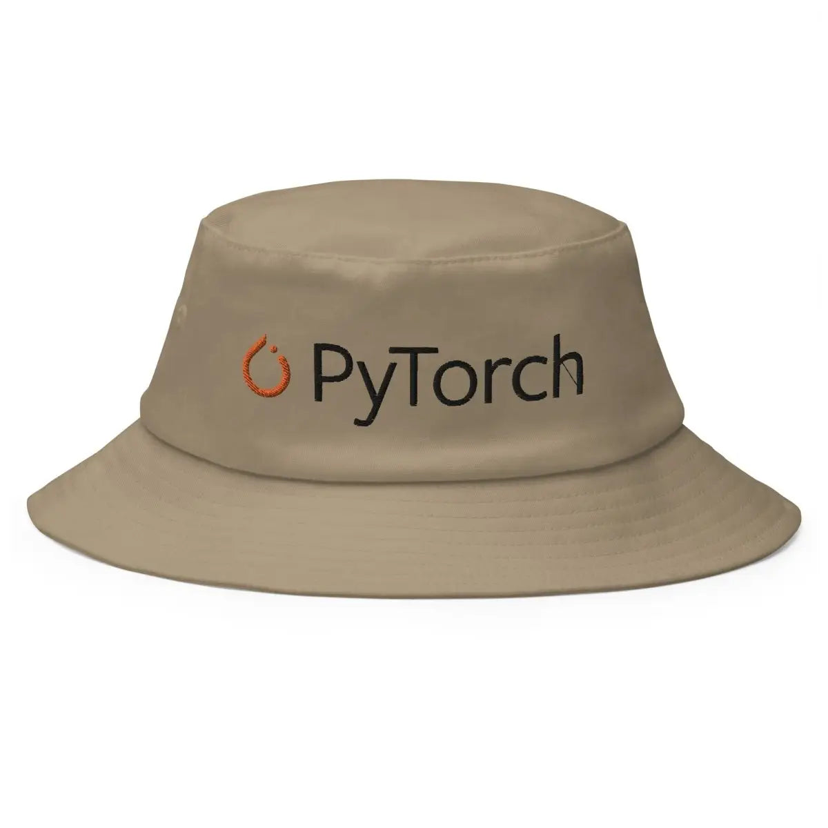 PyTorch Dark Logo Hat - Khaki