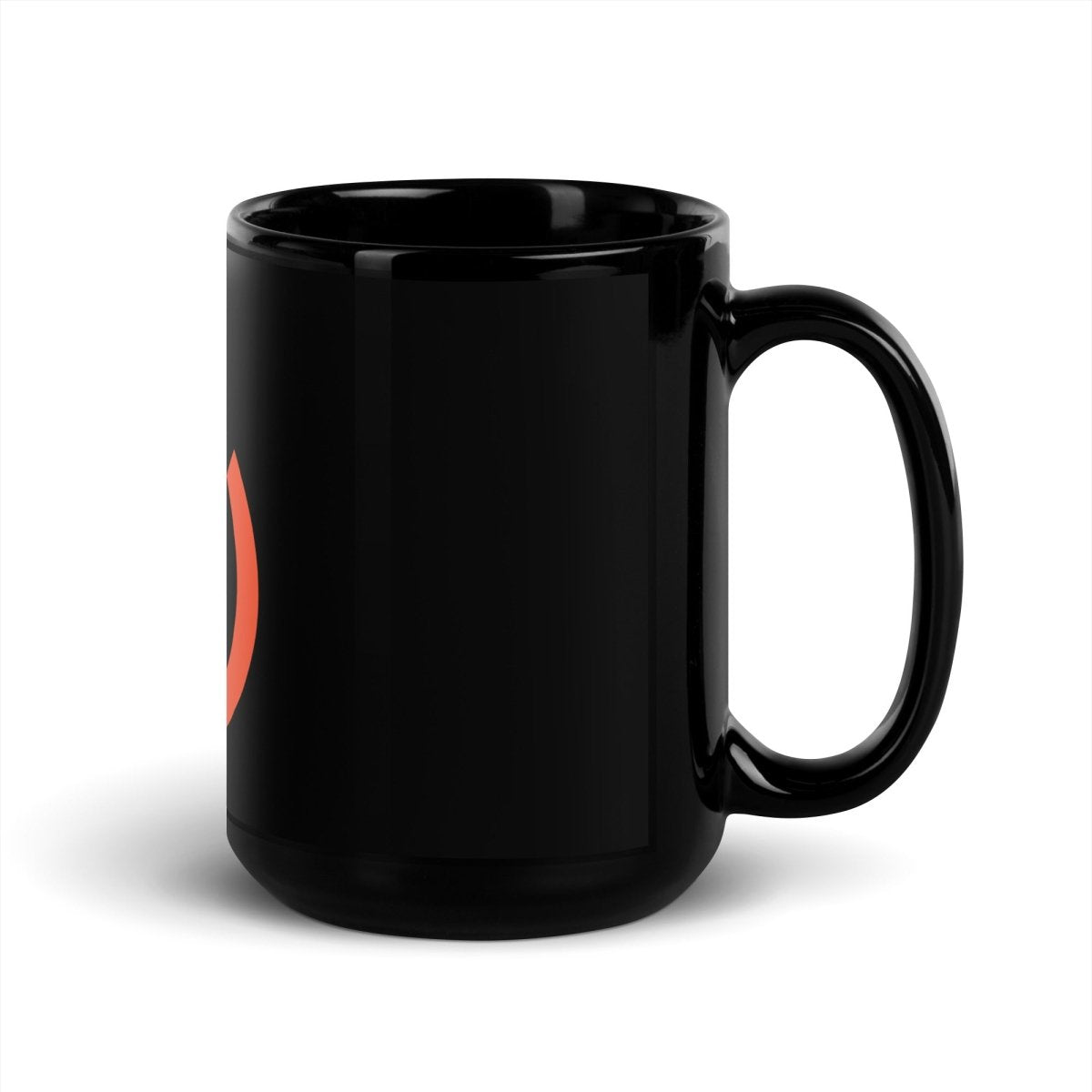 PyTorch Icon Black Glossy Mug - 15 oz - AI Store