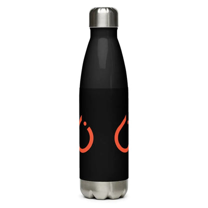 PyTorch Icon Black Stainless Steel Water Bottle