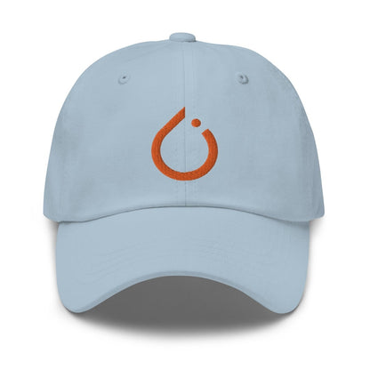 PyTorch Icon Embroidered Cap - Light Blue - AI Store