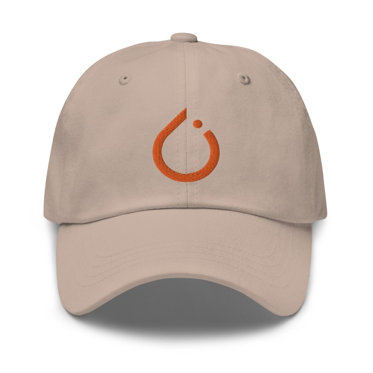 PyTorch Icon Embroidered Cap - Stone - AI Store