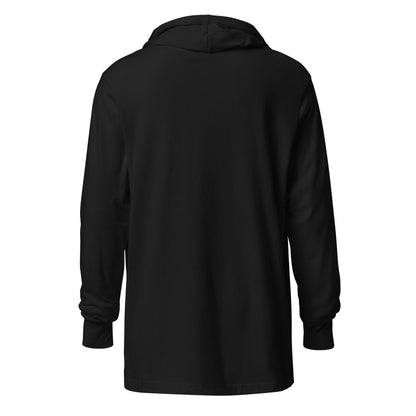 PyTorch Icon Embroidered Hooded Long Sleeve T - Shirt (unisex) - Black - AI Store