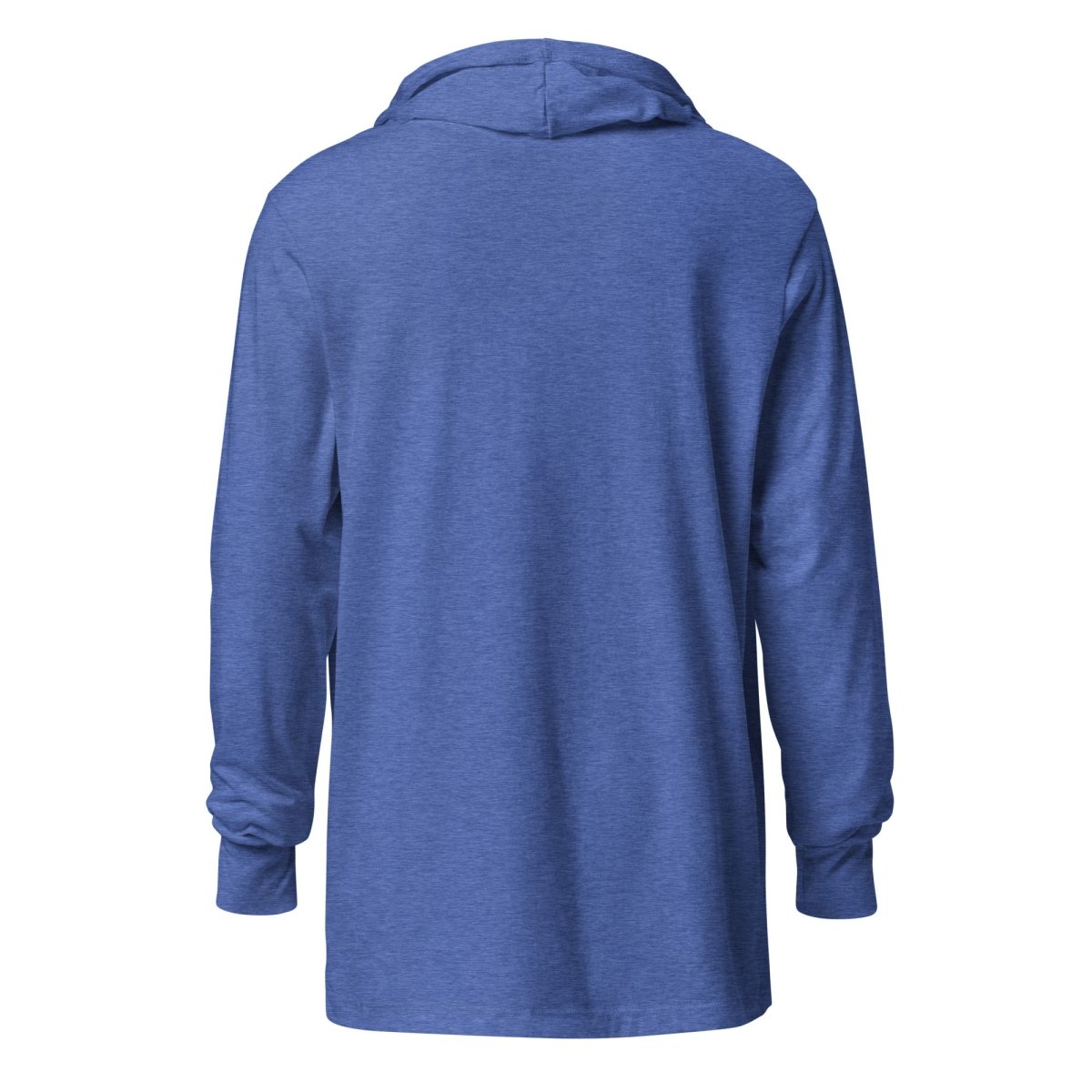 PyTorch Icon Embroidered Hooded Long Sleeve T - Shirt (unisex) - Heather True Royal - AI Store