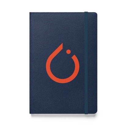 PyTorch Icon Hardcover Bound Notebook - Navy