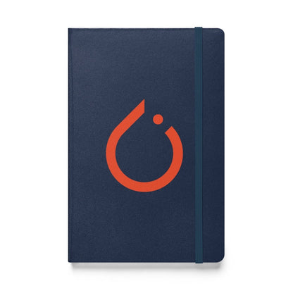 PyTorch Icon Hardcover Bound Notebook - Navy - AI Store