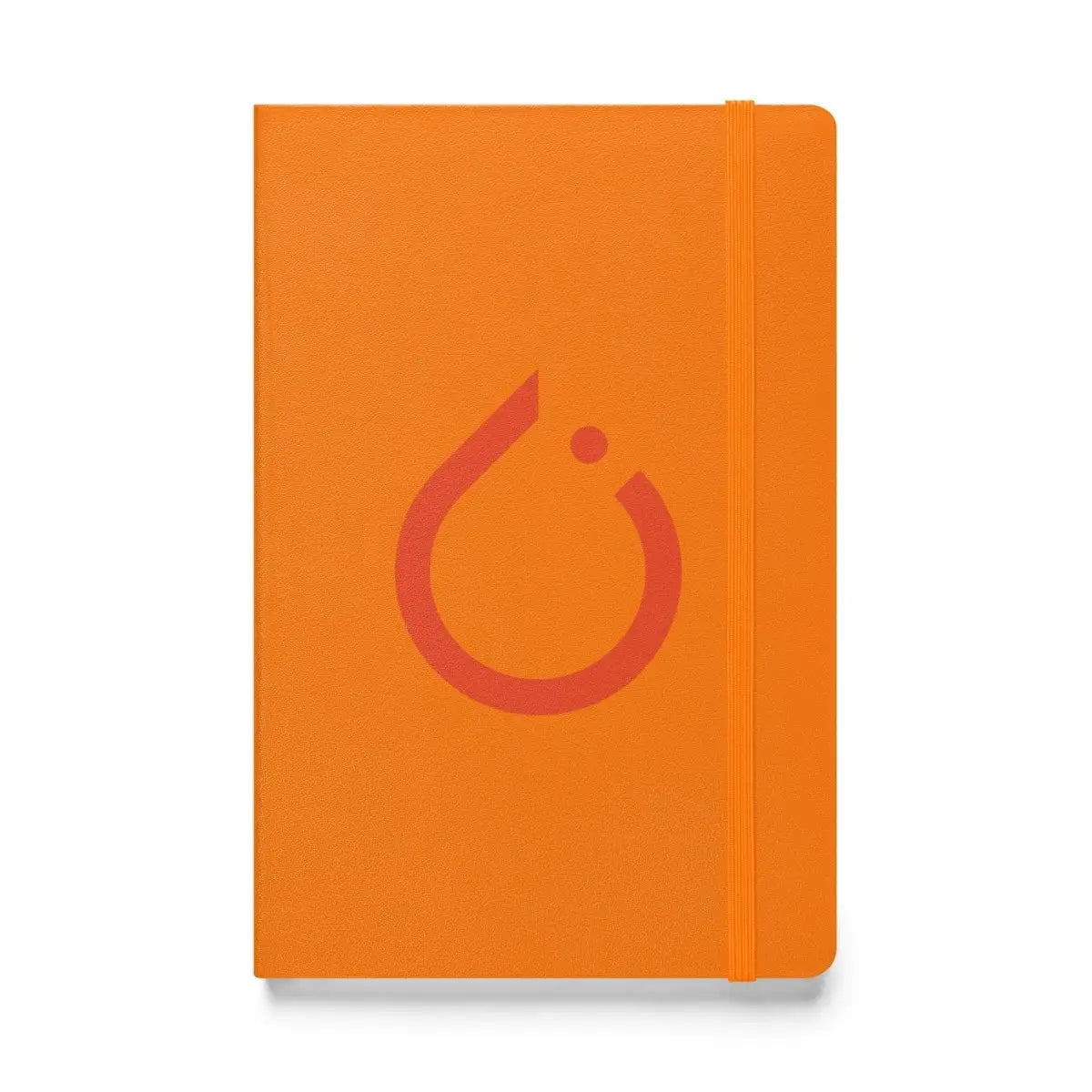 PyTorch Icon Hardcover Bound Notebook - Orange