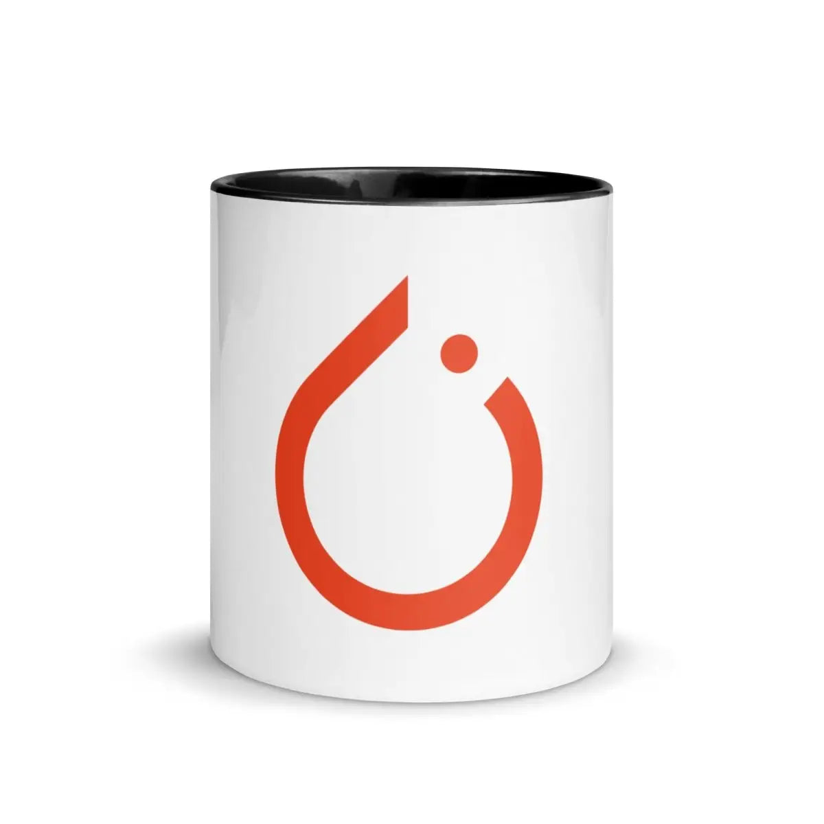 PyTorch Icon Mug with Color Inside - Black / 11 oz