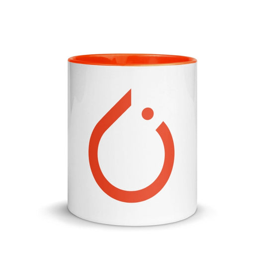 PyTorch Icon Mug with Color Inside - Orange - AI Store