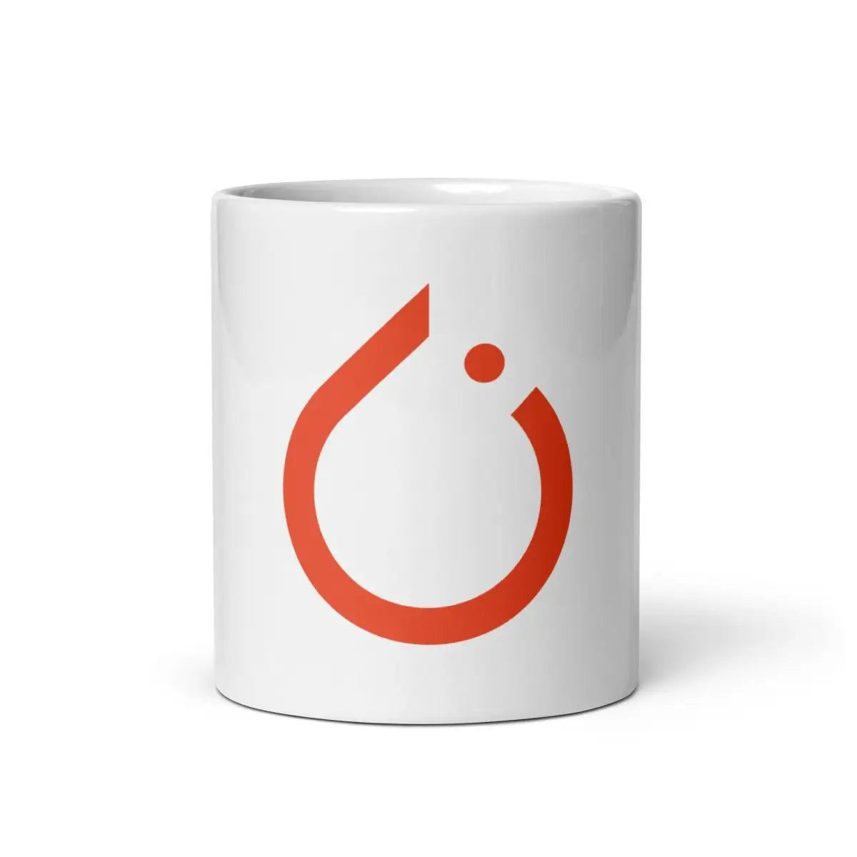 PyTorch Icon on White Glossy Mug - 11 oz