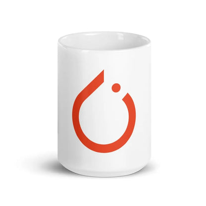 PyTorch Icon on White Glossy Mug - 15 oz