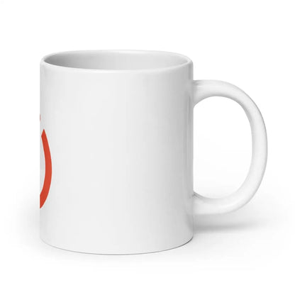 PyTorch Icon on White Glossy Mug