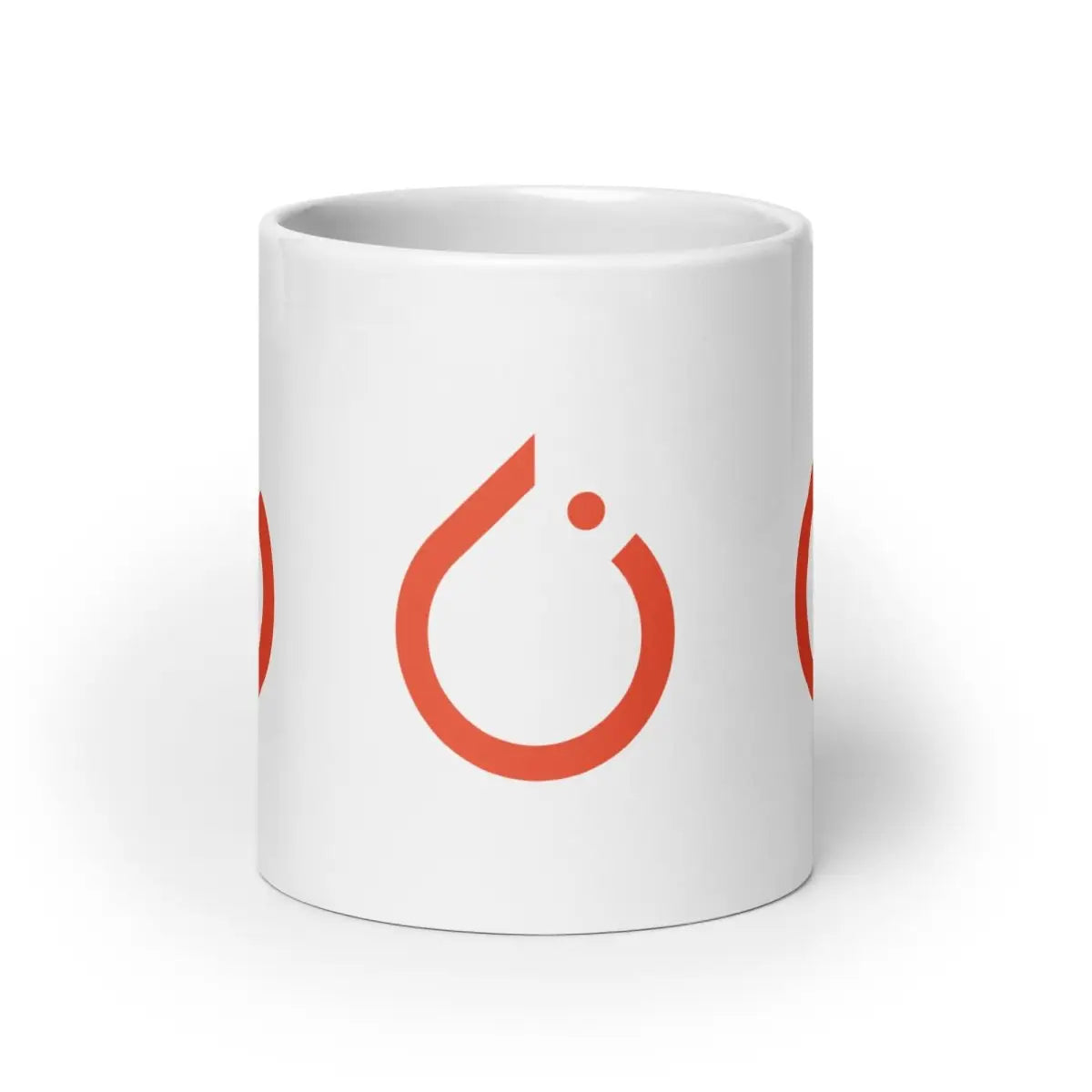 PyTorch Icons on White Glossy Mug - 20 oz