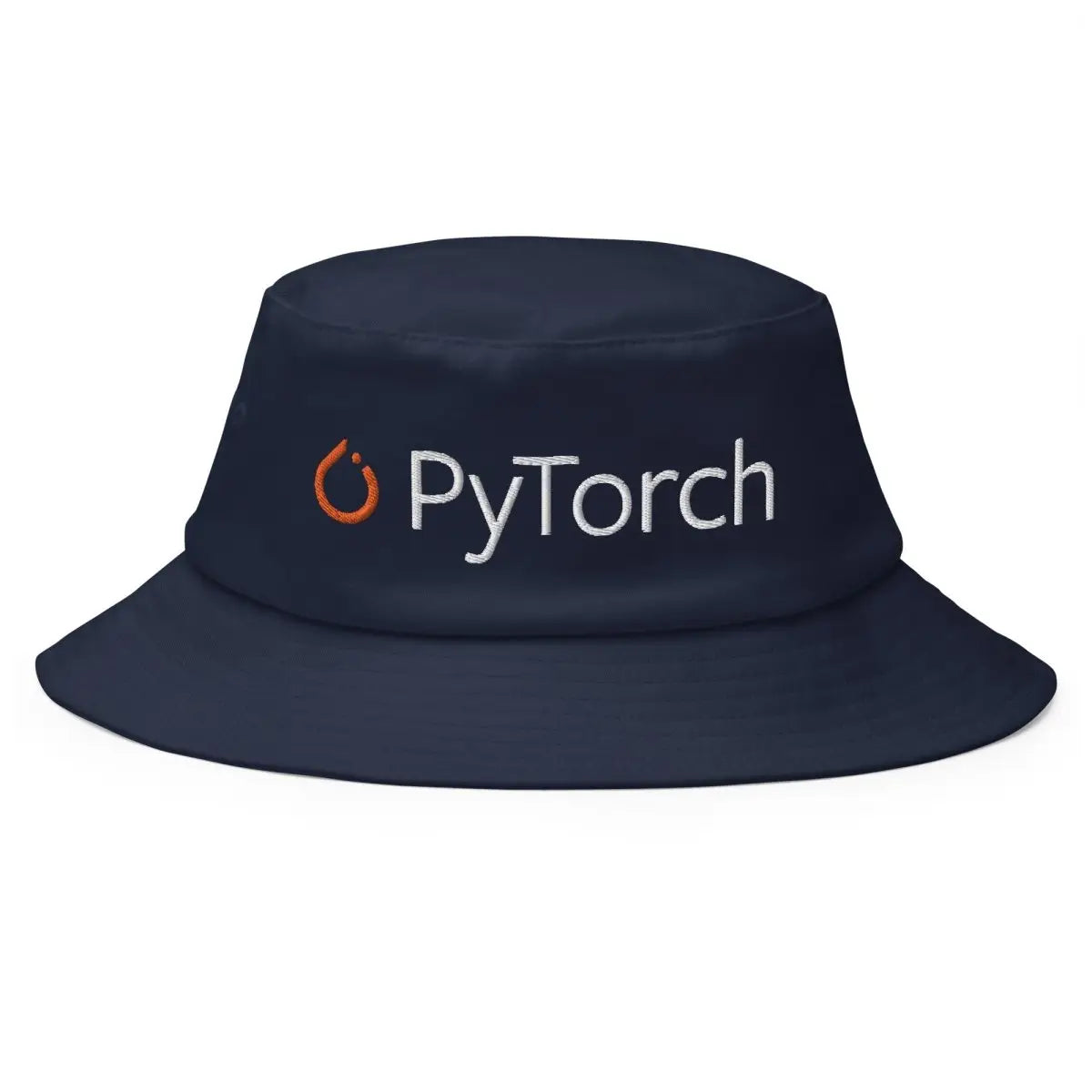 PyTorch Logo Embroidered Bucket Hat - Navy