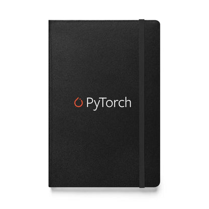 PyTorch Logo Hardcover Bound Notebook - Black