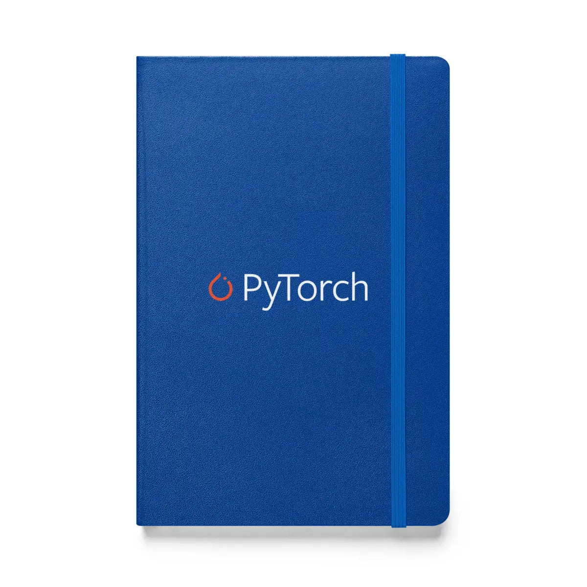 PyTorch Logo Hardcover Bound Notebook - Blue