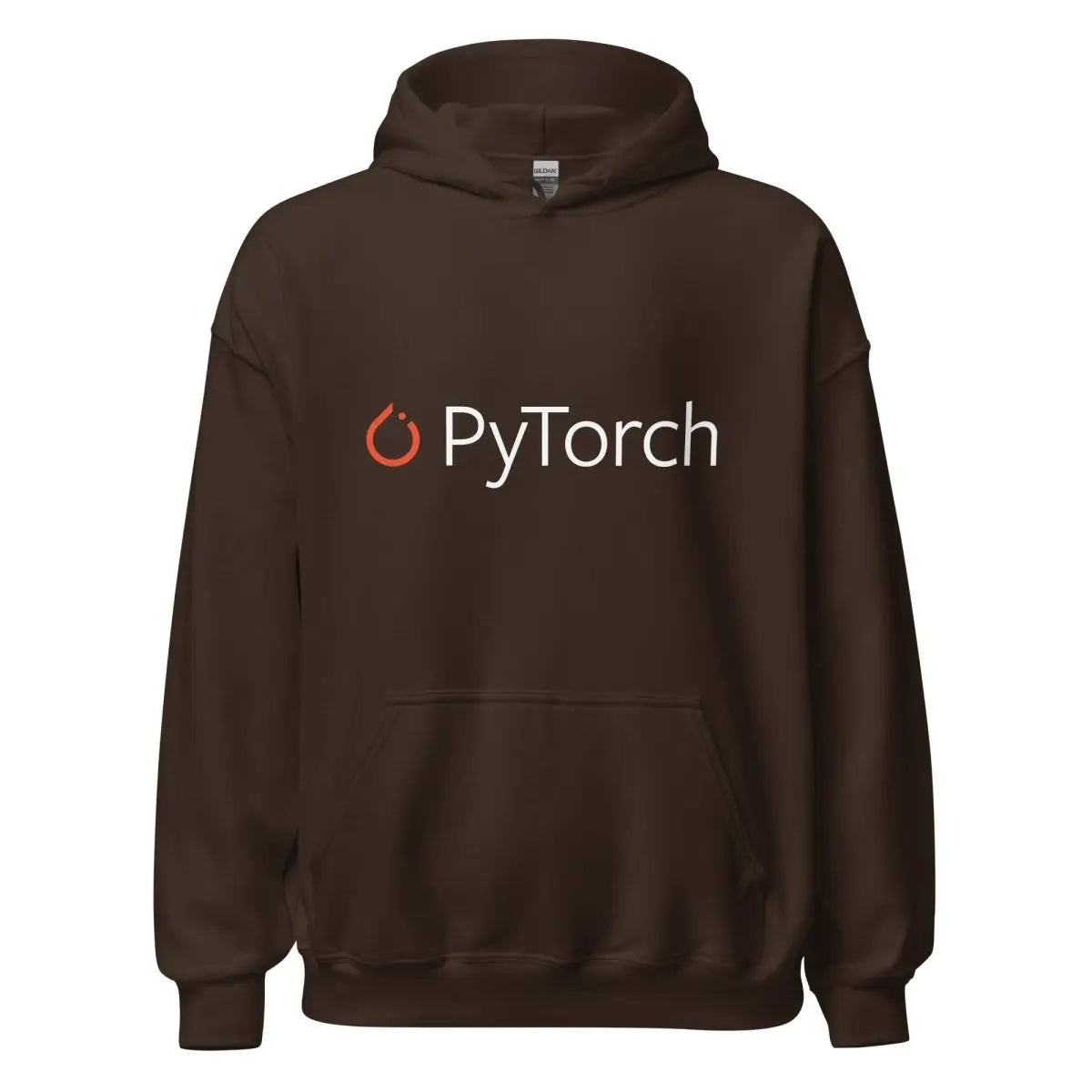 PyTorch Logo Hoodie (unisex) - Dark Chocolate / M