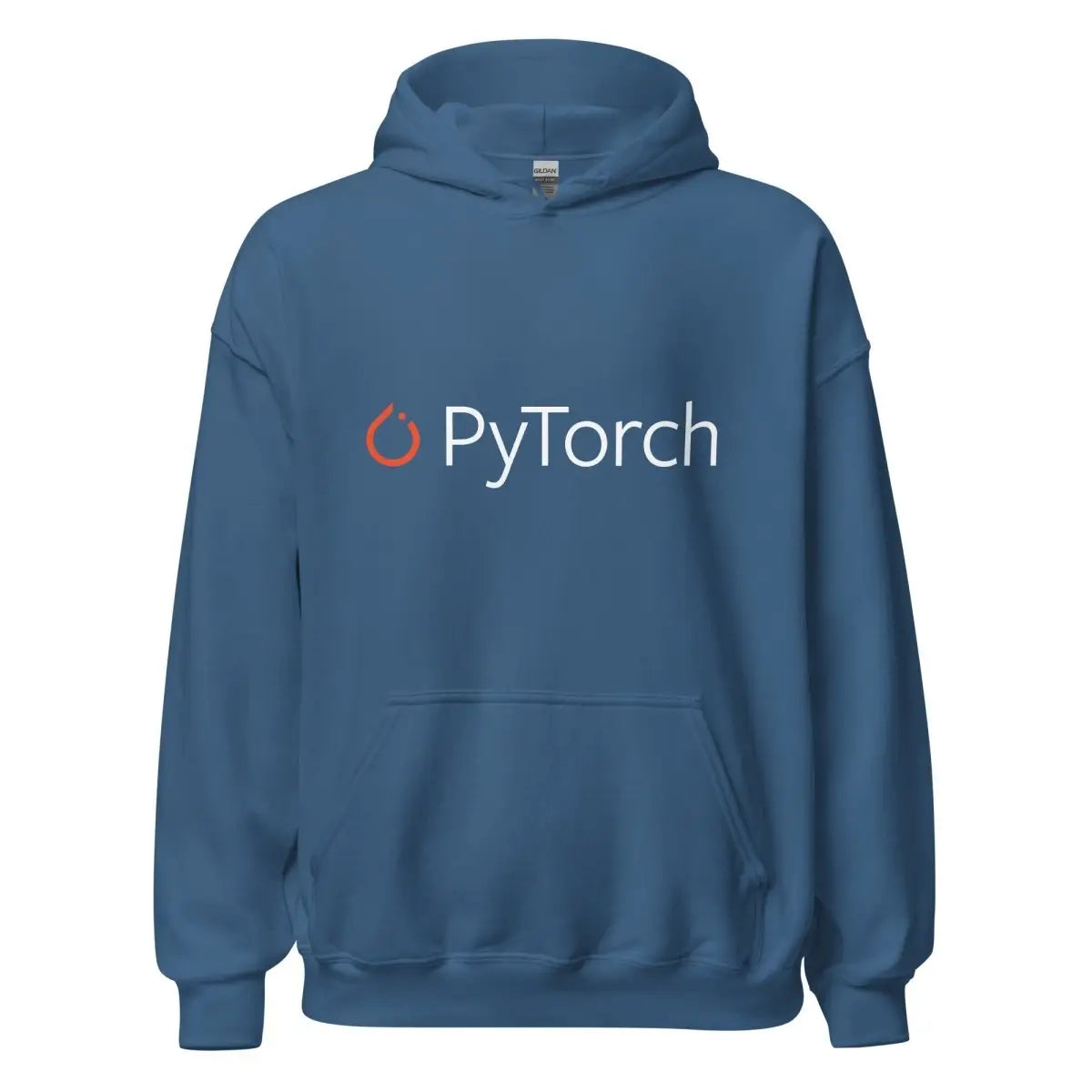 PyTorch Logo Hoodie (unisex) - Indigo Blue / M