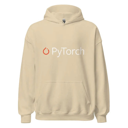 PyTorch Logo Hoodie (unisex) - Sand / M