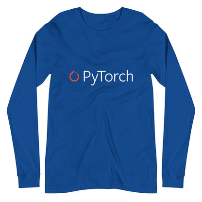 PyTorch Logo Long Sleeve T - Shirt (unisex) - True Royal - AI Store