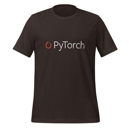 PyTorch Logo T - Shirt (unisex) - Brown - AI Store