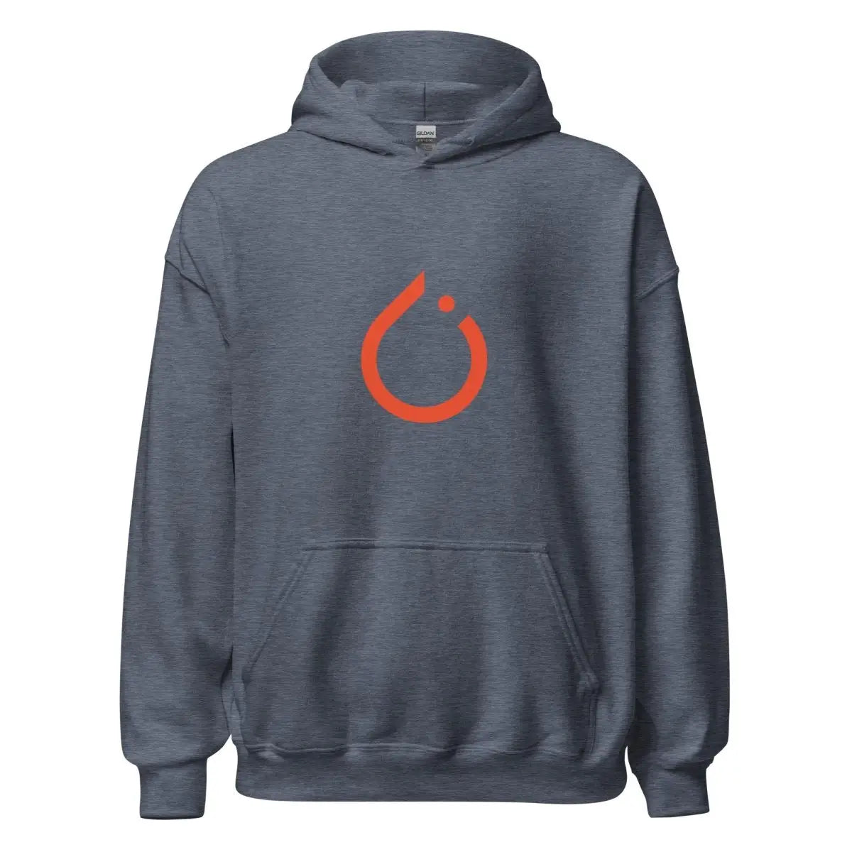 PyTorch Small Icon Hoodie (unisex) - Heather Sport Dark Navy / M