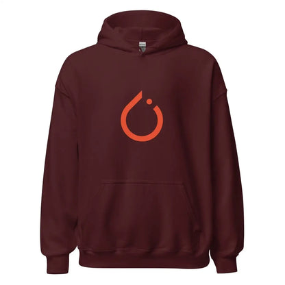 PyTorch Small Icon Hoodie (unisex) - Maroon / M