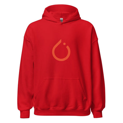 PyTorch Small Icon Hoodie (unisex) - Red - AI Store