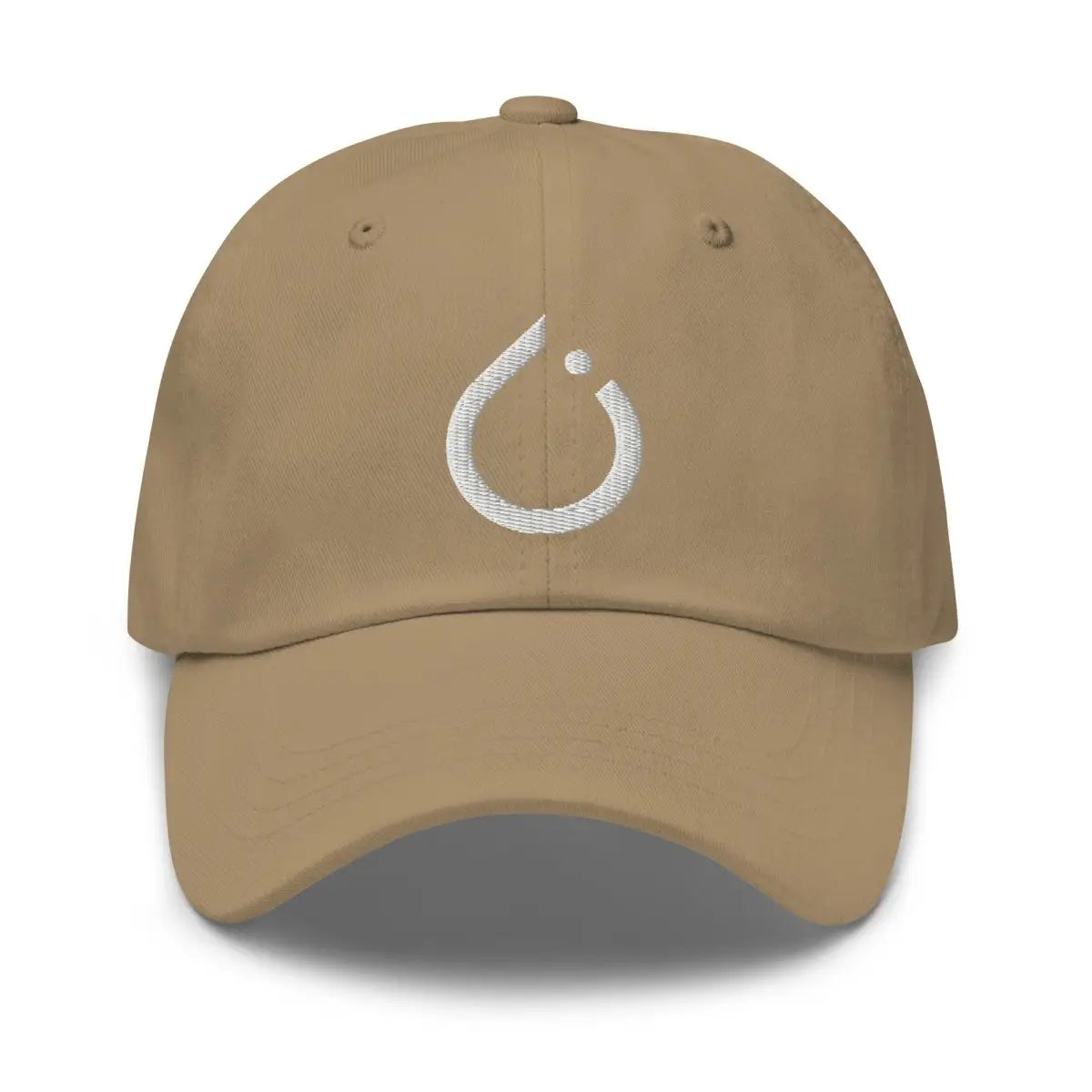 PyTorch White Icon Cap - Khaki