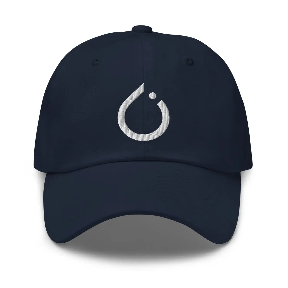 PyTorch White Icon Cap - Navy