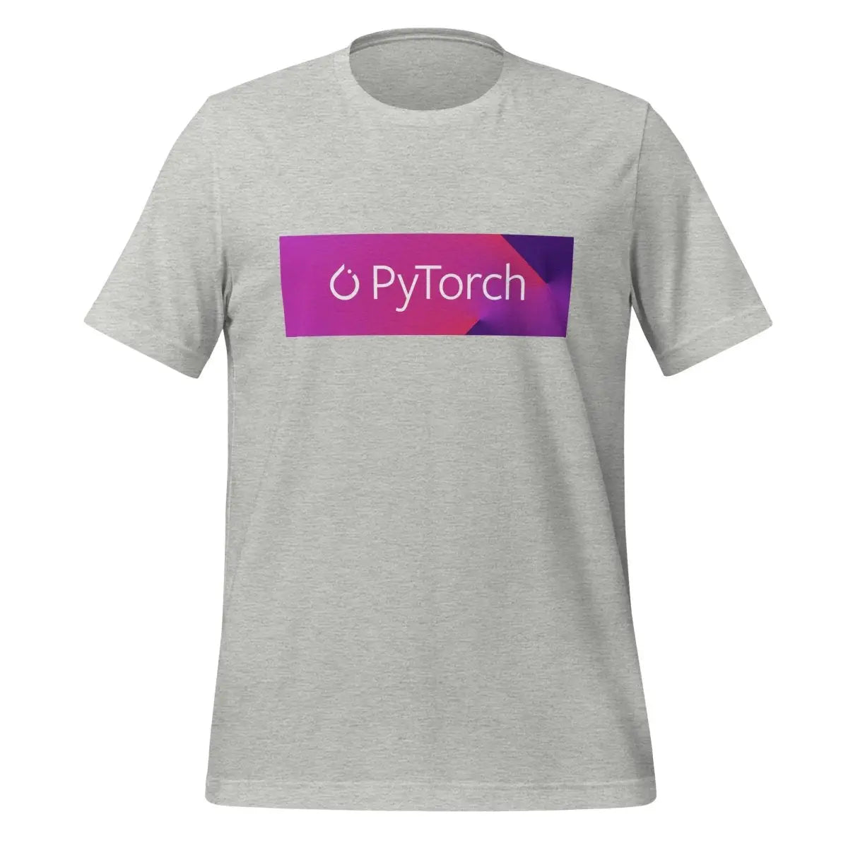 PyTorch White Logo Box T-Shirt (unisex)