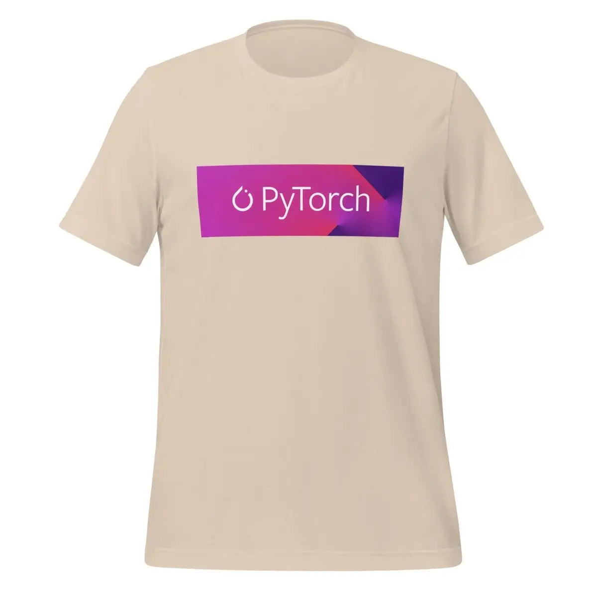 PyTorch White Logo Box T-Shirt (unisex)