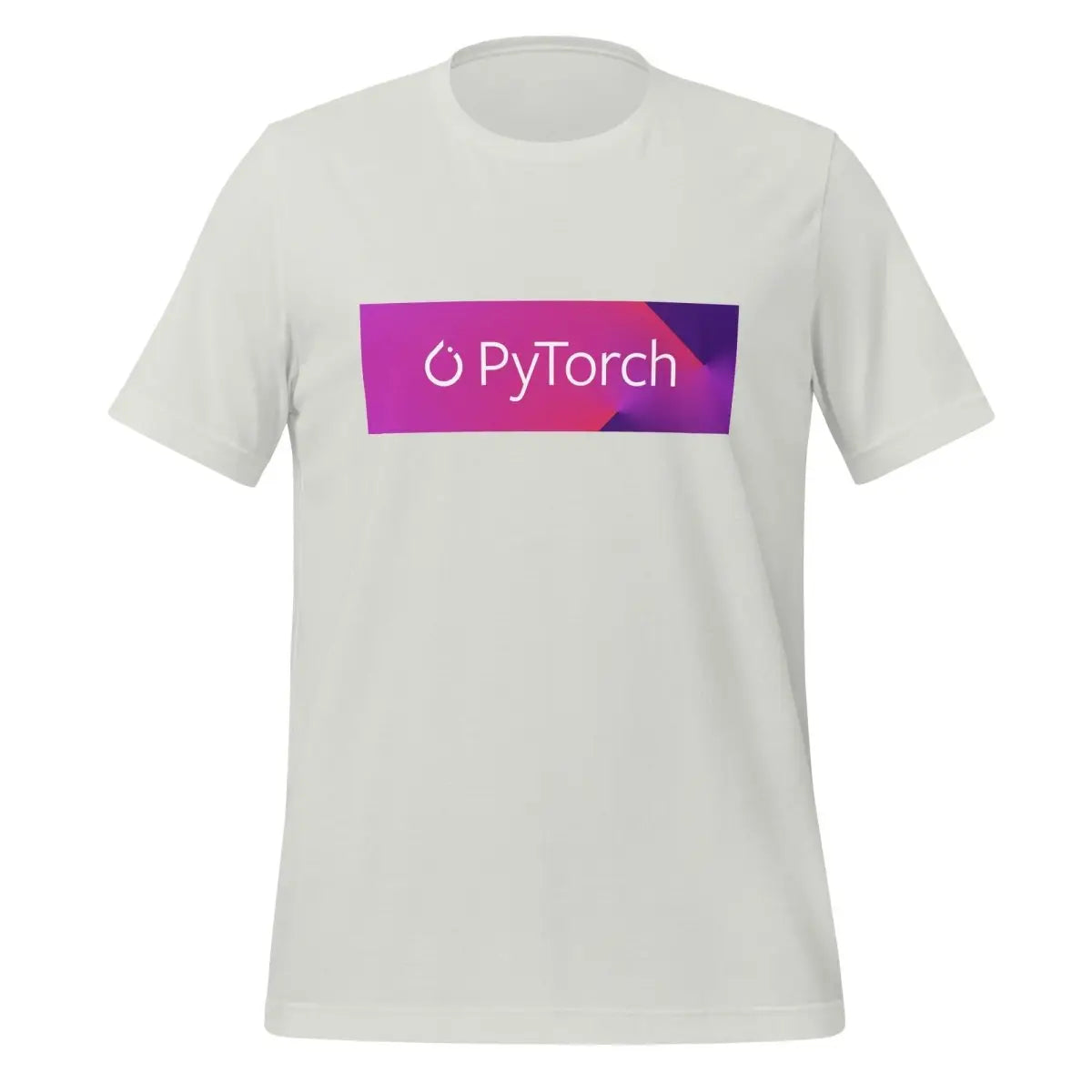 PyTorch White Logo Box T-Shirt (unisex)