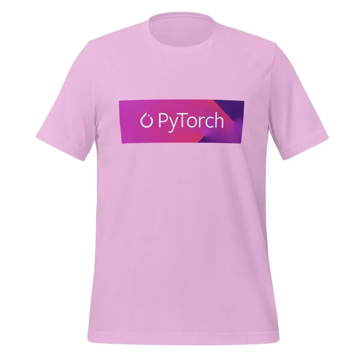 PyTorch White Logo Box T-Shirt (unisex)