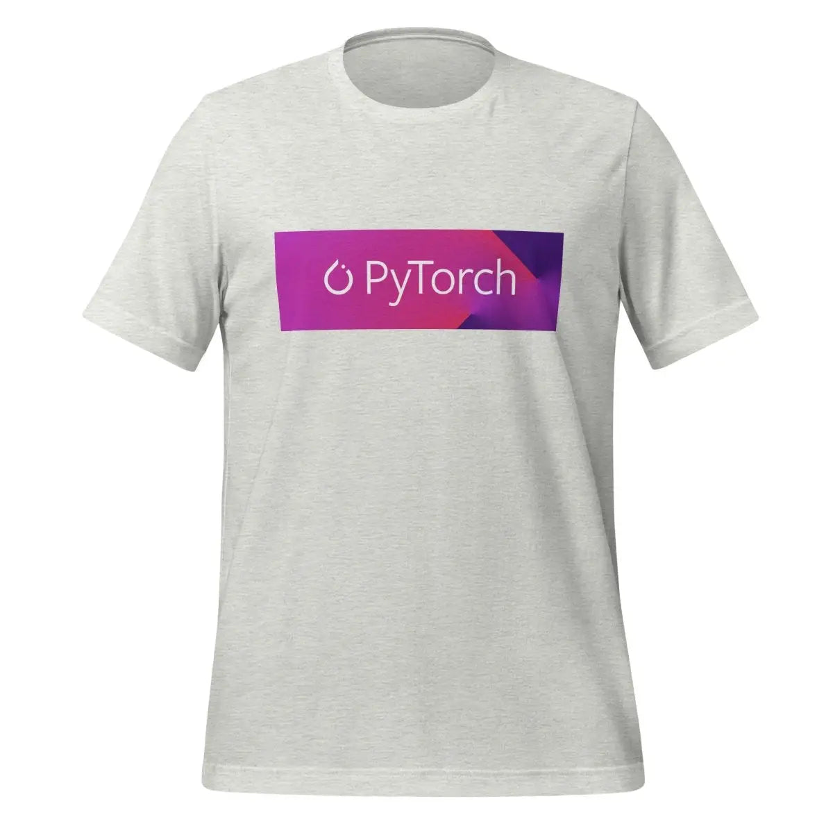 PyTorch White Logo Box T-Shirt (unisex)