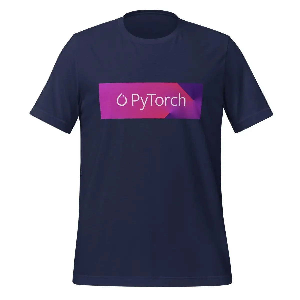 PyTorch White Logo Box T-Shirt (unisex)