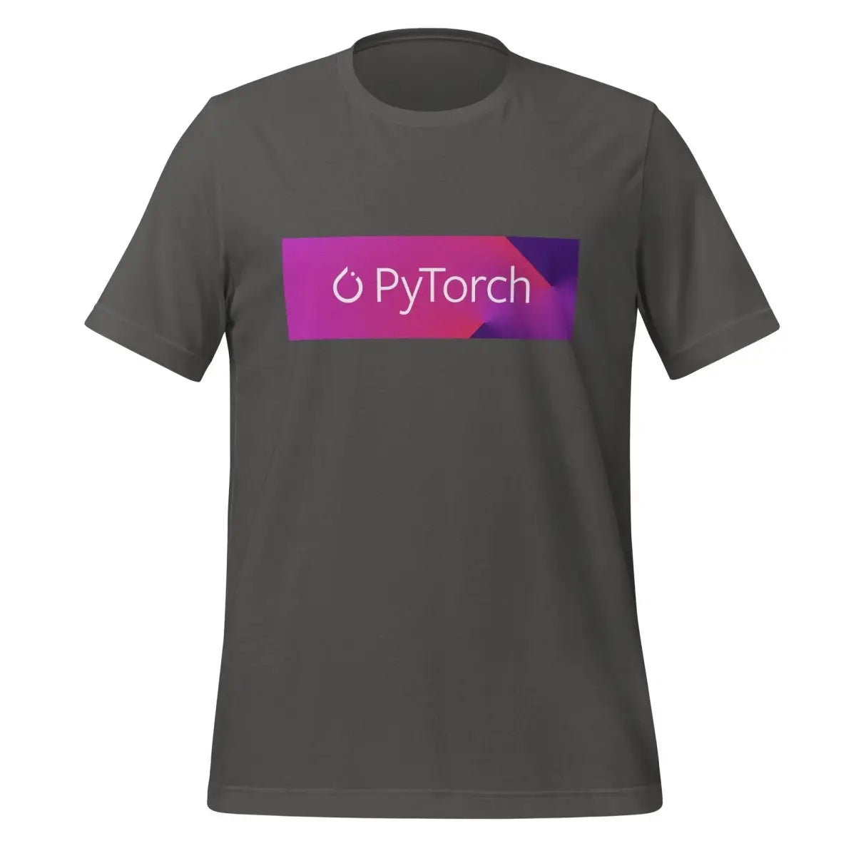 PyTorch White Logo Box T-Shirt (unisex)