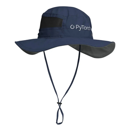 PyTorch White Logo Embroidered Columbia Booney Hat