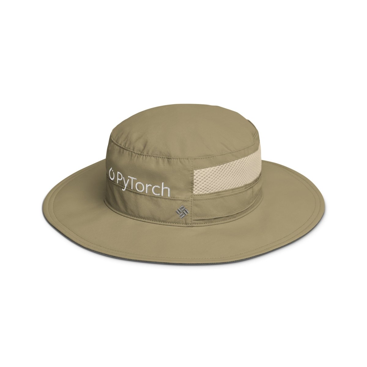 PyTorch White Logo Embroidered Columbia Booney Hat - AI Store